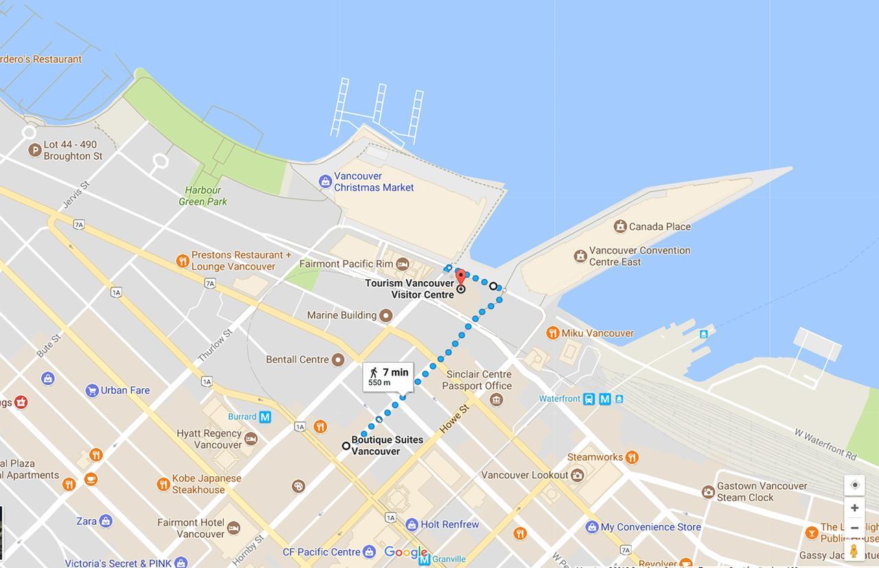 Boutique Suites - Vancouver Kültér fotó